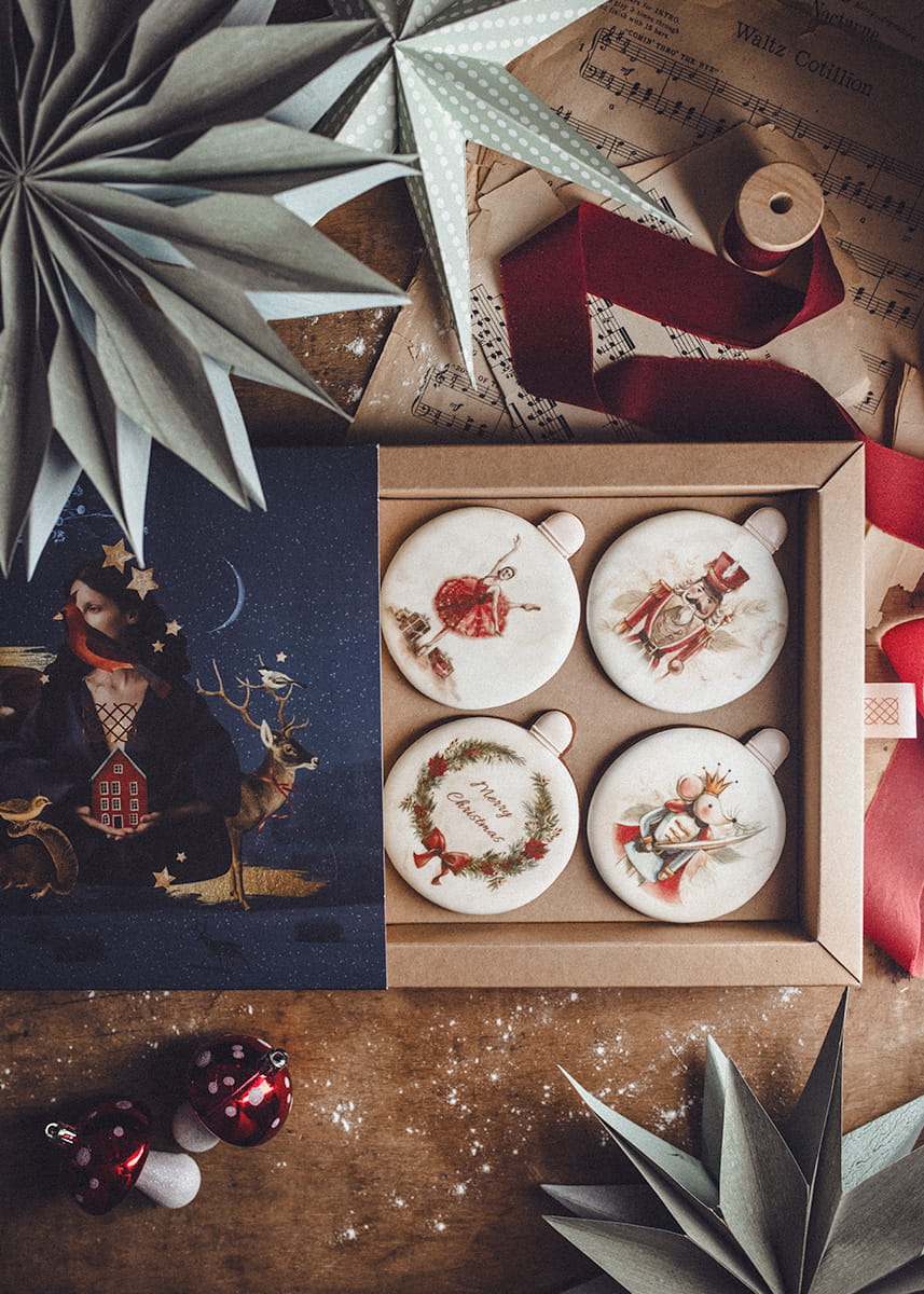 Pierniczki świąteczne - Zestaw "Merry Christmas"